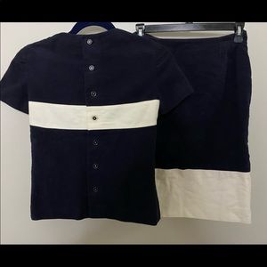 Chanel skirt and top set